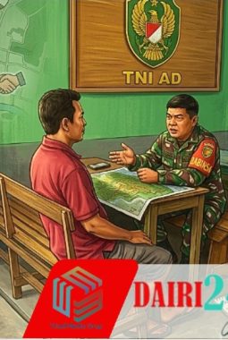 Babinsa Koramil 05/TP Jalin Silaturahmi dengan Masyarakat Desa Balan Dua