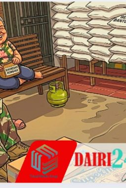 Babinsa Koramil 05/TP Jalin Silaturahmi dengan Penjual Sembako di Desa Renun