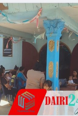 Babinsa Koramil 05/TP Amankan Ibadah Minggu di HKBP Kutabuluh