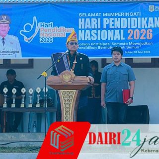 Hardiknas 2026, Bupati Vickner Sinaga Tegaskan Pendidikan Tanggung Jawab Bersama