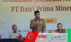 Sosialisasi AMDAL PT. DPM, Wabup Dairi24jam Tekankan Pentingnya Menjunjung Tinggi Aspek Kelestarian Lingkungan dan Dampak Sosial Bagi Masyarakat 