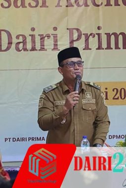 Sosialisasi AMDAL PT. DPM, Wabup Dairi24jam Tekankan Pentingnya Menjunjung Tinggi Aspek Kelestarian Lingkungan dan Dampak Sosial Bagi Masyarakat 
