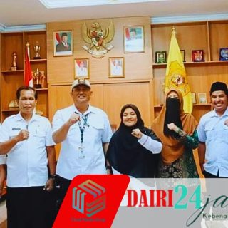 Wakil Bupati Dairi Terima Kunjungan dan Audensi Pengurus Daerah KAMMI