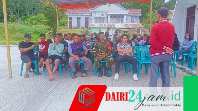 Babinsa Koramil O1/Sumbul Menghadiri Seminar Perkembangan Tempat Wisata di Wilayah Binaan