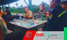 Sambil Ngopi, Babinsa Koramil 01/Sumbul dan Forkopimca Pegagan Hilir Bahas Kondusifitas Wilayah