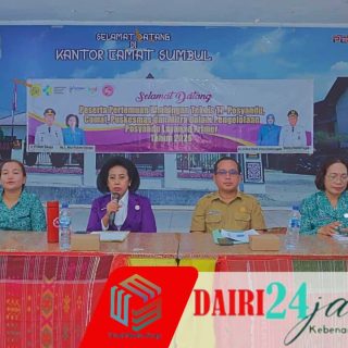 Bimtek TP Posyandu Di Kecamatan Sumbul, Ini Pesan Ketua TP Posyandu Dairi 