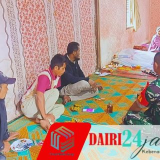Bentuk Kepedulian, Babinsa Hadir di Rumah Duka Warga Binaan