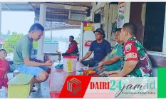 Babinsa Koramil 05/TP Laksanakan Komsos di Desa Tanah Pinem