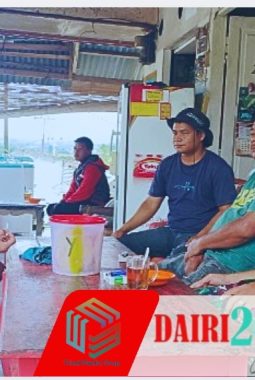 Babinsa Koramil 05/TP Laksanakan Komsos di Desa Tanah Pinem