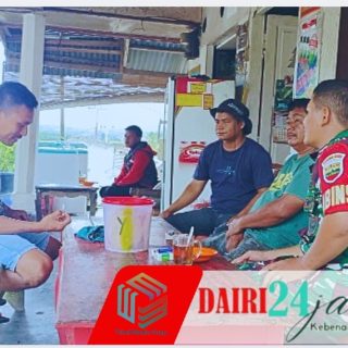 Babinsa Koramil 05/TP Laksanakan Komsos di Desa Tanah Pinem