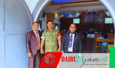 Babinsa Koramil 01/Sumbul Amankan Ibadah Minggu, Ciptakan Suasana Aman dan Kondusif