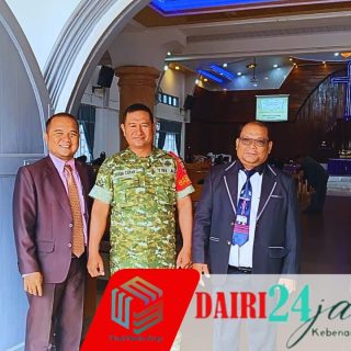 Babinsa Koramil 01/Sumbul Amankan Ibadah Minggu, Ciptakan Suasana Aman dan Kondusif