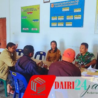 Jaga Kondusifitas, Babinsa Laksanakan Komsos Dengan Perangkat Desa
