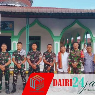 Berikan Rasa Aman, Babinsa Koramil 01/Sbl Laksanakan Pengamanan Ibadah Sholat Idul Adha 1447 H di Wilayah Binaan