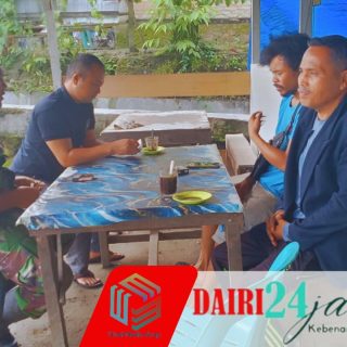 Jalin Silaturahmi, Babinsa Koramil 01/Sbl Gelar Komsos dengan Warga Pegagan Julu
