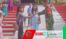 Babinsa Koramil 01/Sumbul Monitoring Dan Pengamanan Kegiatan Ibadah