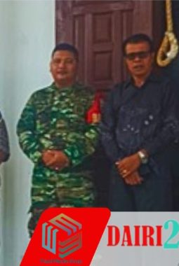 Babinsa Koramil 05/TP Laksanakan Pengamanan Ibadah Kenaikan Isa Al Masih di HKBP Kutabuluh