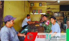 Babinsa Koramil 05/TP Laksanakan Komsos Bersama Masyarakat Desa Balan Dua