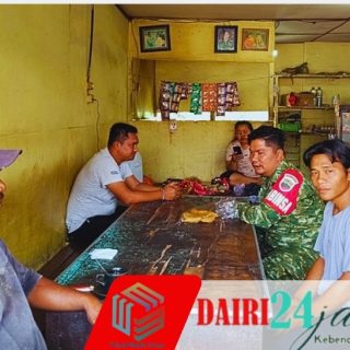 Babinsa Koramil 05/TP Laksanakan Komsos Bersama Masyarakat Desa Balan Dua