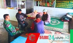Babinsa Koramil 05/TP Pererat Silaturahmi Lewat “Ngopi Bareng” Bersama Warga Desa Suka Dame