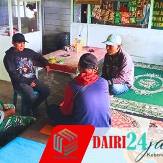 Babinsa Koramil 05/TP Pererat Silaturahmi Lewat “Ngopi Bareng” Bersama Warga Desa Suka Dame