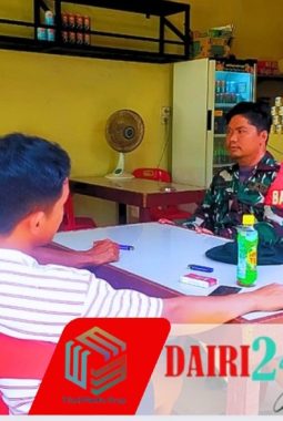 Babinsa Koramil 05/TP Laksanakan Komsos, Perkuat Kemanunggalan TNI-Rakyat di Desa Balan Dua