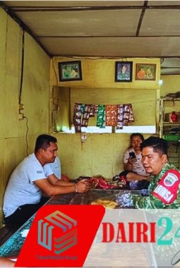 Babinsa Koramil 05/TP Sertu Hasanadi Gelar Komsos di Desa Balan Dua, Perkuat Silaturahmi dengan Warga