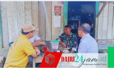 Babinsa Koramil 05/TP Sertu Warpadli Pererat Silaturahmi dengan Warga Desa Suka Dame Lewat Ngopi Bareng