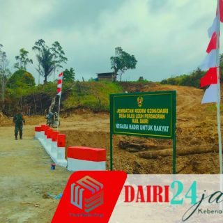 Jembatan Aramco Bantuan Presiden capai 100% Mobilitas Warga Sileu-Leu Segera Lebih Lancar
