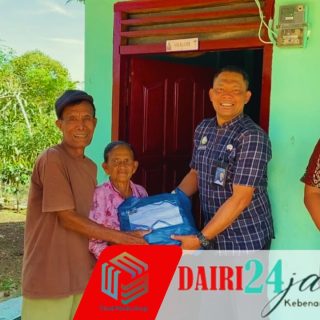 Jumat Berkah, Rutan Sidikalang Salurkan Paket Sembako kepada Warga Sekitar