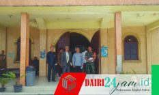 Babinsa Koramil 01/Sumbul Amankan Ibadah Minggu, Pastikan Umat Kristiani Beribadah dengan Nyaman