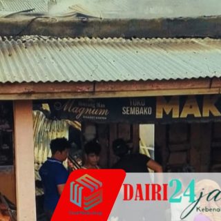 Kebakaran Hanguskan Rumah dan Toko Kelontong Di Pegagan Julu 9