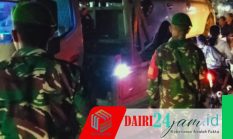 Babinsa Koramil 01/Sumbul Tingkatkan Kamtibmas Melalui Patroli Malam.