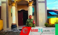Babinsa Koramil 01/Sbl Amankan Ibadah Minggu di Gereja Sumbul