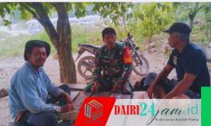 Babinsa Koramil 05/TP “Ngopi Santai” Bareng Warga Lau Njuhar I: Komsos Sambil Serap Aspirasi
