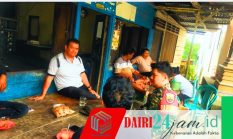 Babinsa Koramil 05/TP Sertu Hasanadi Komsos di Desa Balan Dua: Ngobrol Santai, Solusi Nyata untuk Warga