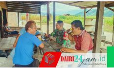 Babinsa Koramil 05/TP Serma Supriadi Hutasoit Laksanakan Komsos di Desa Pasir Tengah