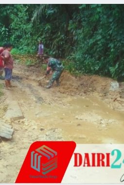 Babinsa Koramil 05/TP Serda J.A. Ginting Gonto Laksanakan Komsos di Desa Kuta Gamber