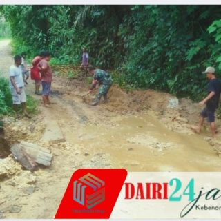 Babinsa Koramil 05/TP Serda J.A. Ginting Gonto Laksanakan Komsos di Desa Kuta Gamber