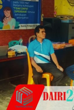 Babinsa Koramil 05/TP Serma Supriadi Hutasoit Silaturahmi ke Kantor Desa Pasir Tengah