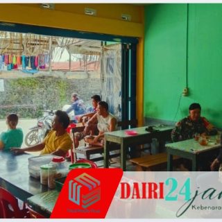 Babinsa Koramil 05/TP Sertu Hasanadi Laksanakan Komsos dengan Masyarakat Desa Balan Dua