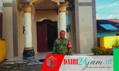 Jaga Kekondusifan, Babinsa Koramil 01/Sumbul Laksanakan Pengamanan Gereja