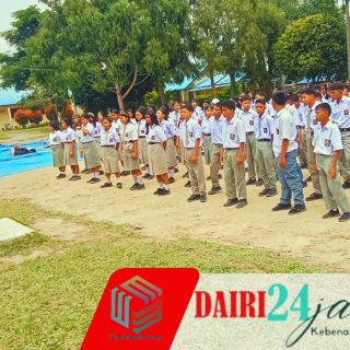 Babinsa Koramil 01/Sumbul Hadiri Pembukaan MPLS SMK Rismaduma Tahun Ajaran 2026/2027