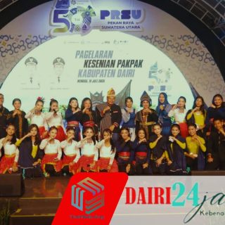 Bupati Dairi Apresiasi Pagelaran Seni Pakpak di PRSU, Kagum pada Sendratari Meraleng Tendi