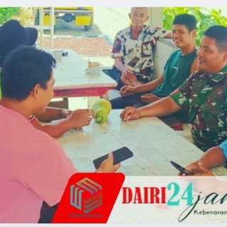 BABINSA KORAMIL 05/TP PERKUAT SINERGITAS LEWAT KOMSOS DI DESA TANAH PINEM