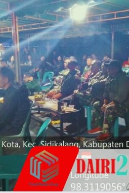 Semarak FIFA World Cup 2026, Lapangan Tenis Makodim 0206/Dairi Dipadati Warga Saat Nobar Argentina vs Mesir