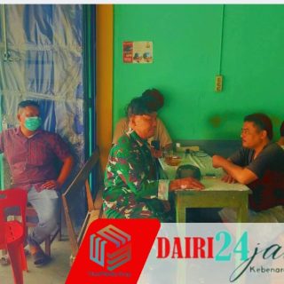 Babinsa Sertu Hasanadi Komsos dengan Warga Desa Balan Dua, Perkuat Sinergitas dan Keamanan Wilayah