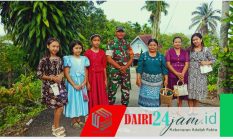 BABINSA KORAMIL 05/TP SILATURAHMI DENGAN WARGA DI GEREJA GBKP SUKA DAME TANAH PINEM