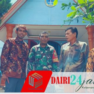 BABINSA KORAMIL 05/TP AMANKAN IBADAH MINGGU DI GEREJA GBKP DESA HARAPAN