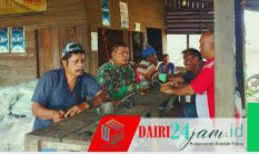 BABINSA KORAMIL 05/TP LAKSANAKAN KOMSOS DI DESA PASIR TENGAH TANAH PINEM